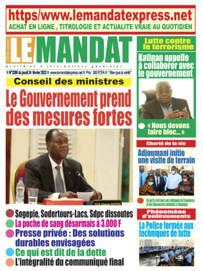 LE MANDAT    3288