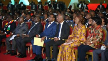 Le vice-président et Kaba Nialé