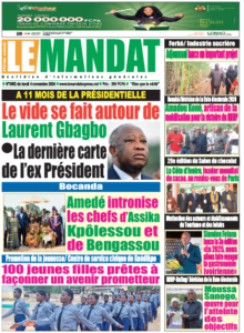 LE MANDAT 3952